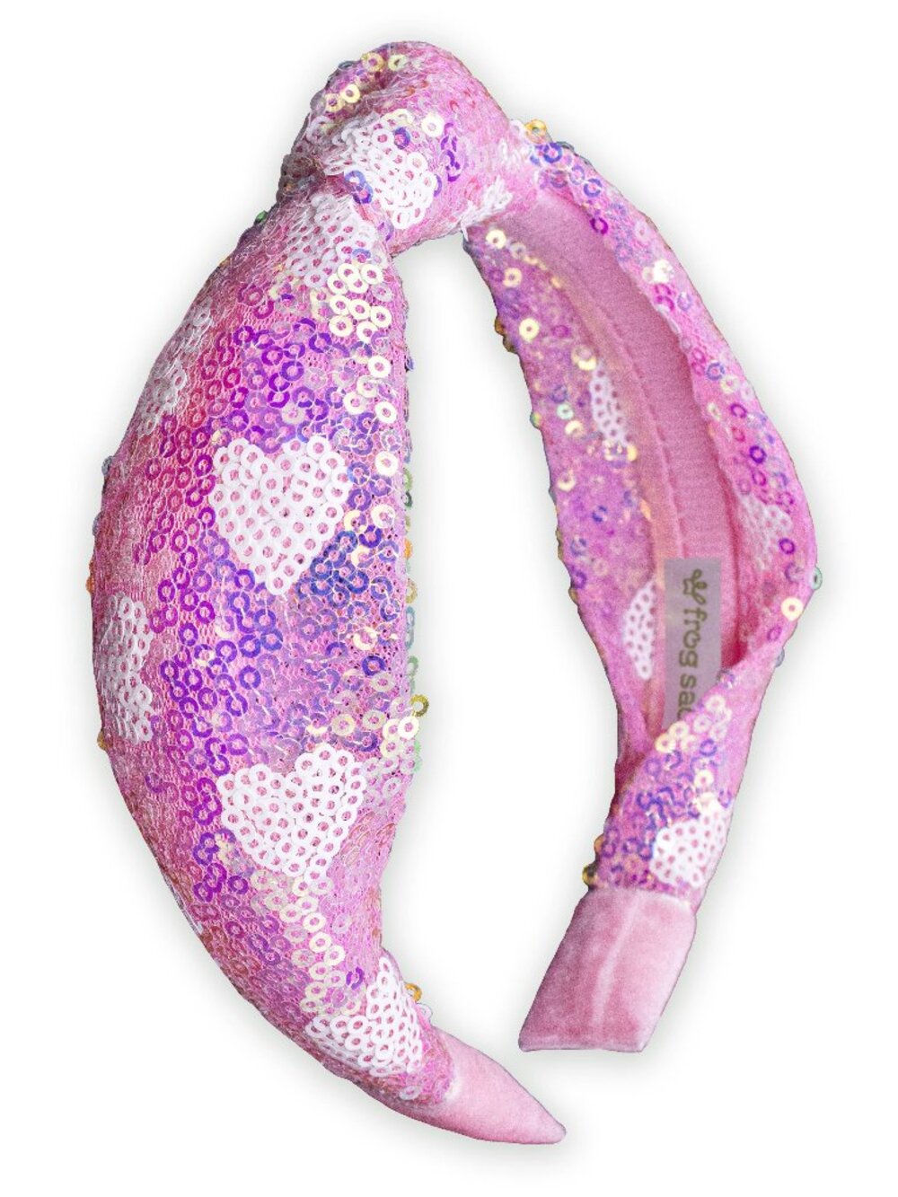 Sequin Heart Valentine's Headband